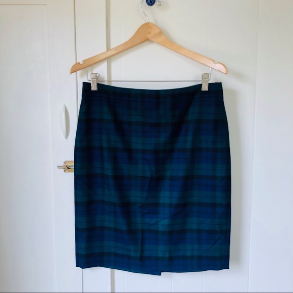 J. Crew Dresses & Skirts - J Crew Plaid “The Pencil Skirt”